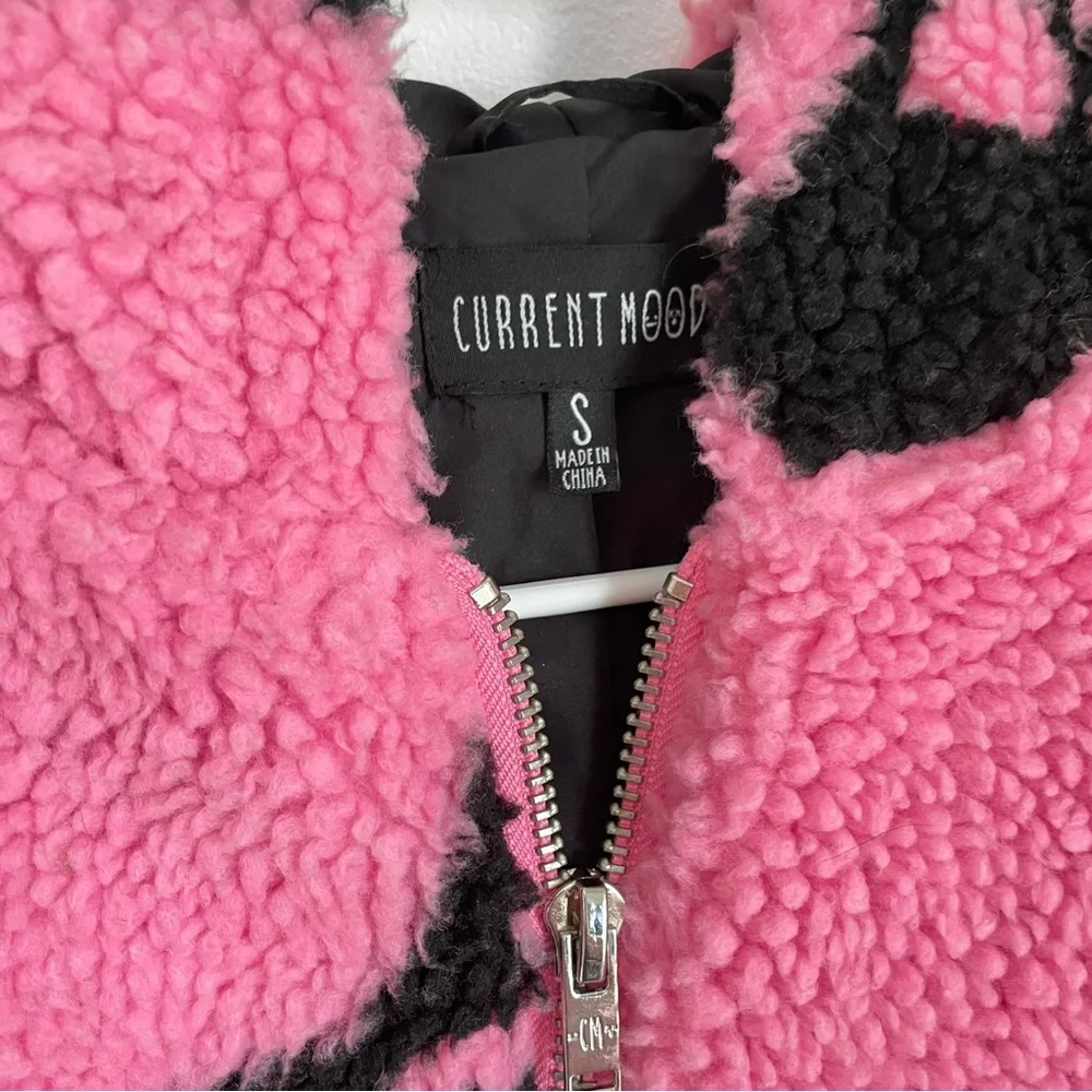 Current Mood Pink and Black Jacket - Picture 2 of 2